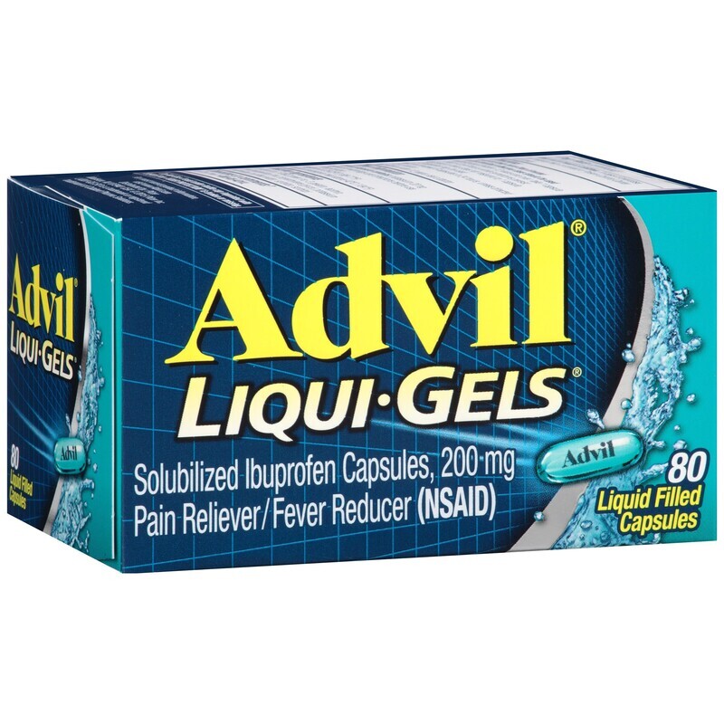Advil Liqui Gels Capsules 80 ct