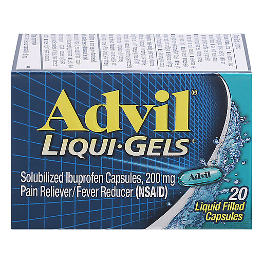 Advil Liqui Gels Capsules 20 ct