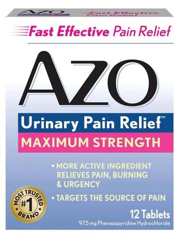 Azo Urinary Pain Relief Maximum Strength Tablets 12 ct