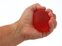 TheraBand Hand Exerciser Ball - Red - Beginner