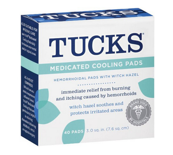 Tucks Medicated Cooling Pads 40 ct