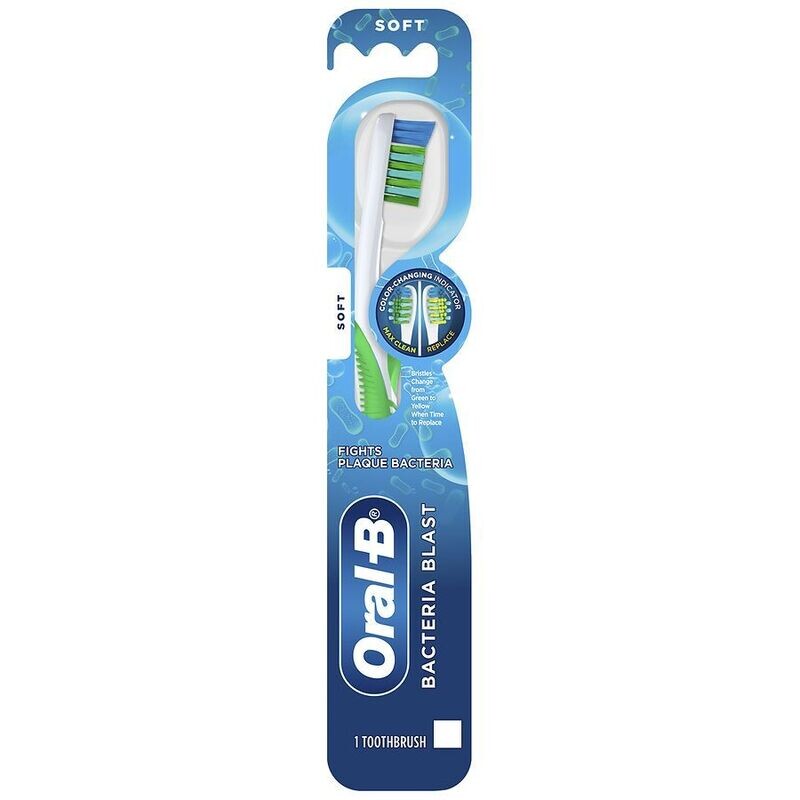 Oral-B Bacteria Blast Soft Toothbrush