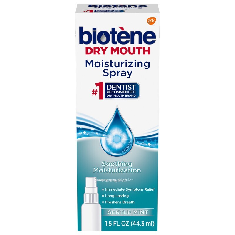 Biotène Dry Mouth Moisturizing Spray - Gentle Mint 1.5oz
