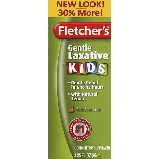 Fletcher's Laxative Liquid Herbal Supplement Ages 2+ - Root Beer Flavor 3.25oz Fletcher's Laxative Liquid Herbal Supplement Ages 2+ - Root Beer Flavor 3.25oz