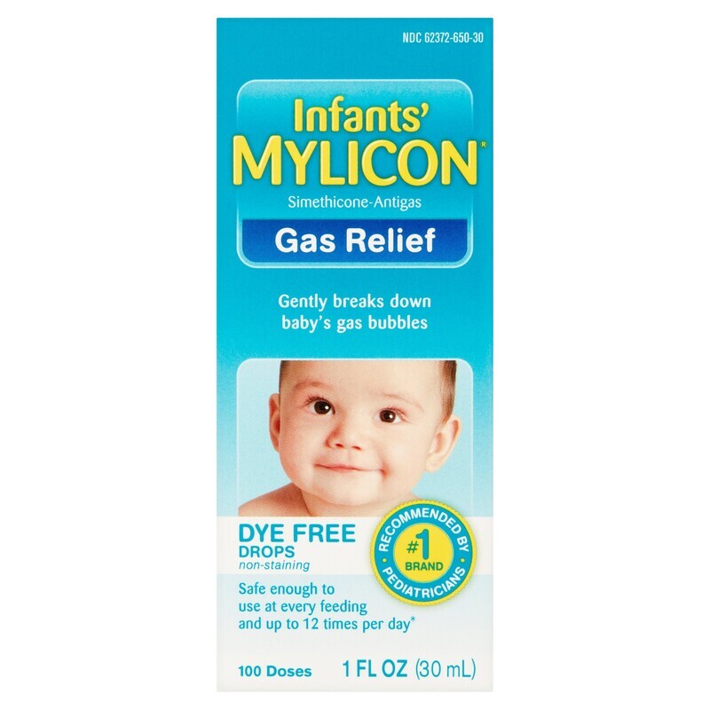 Infants' Mylicon Gas Relief Dye-Free Drops 1oz