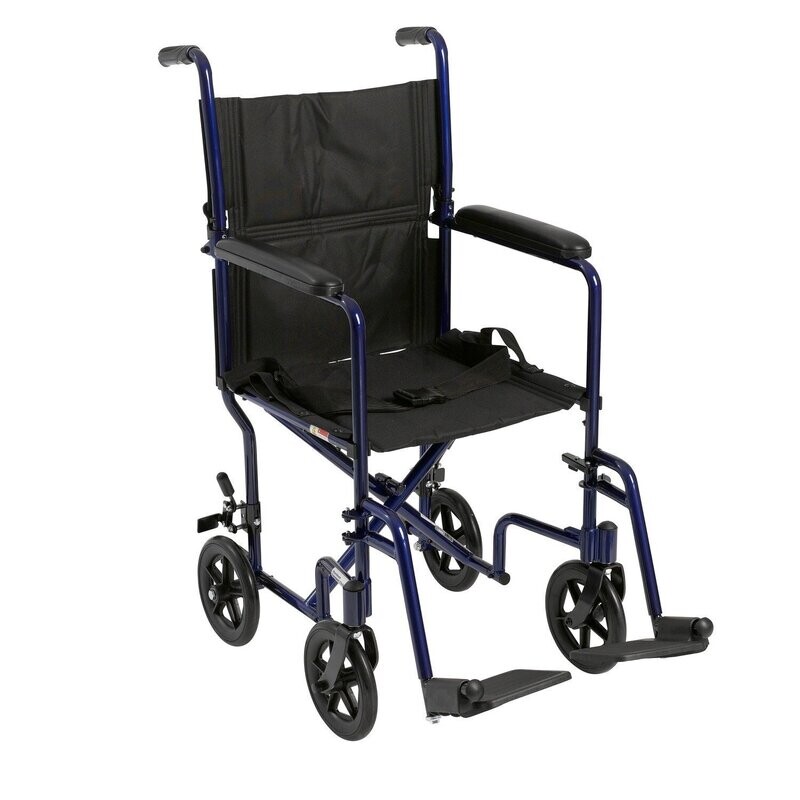 Drive Lightweight Aluminum Transport Wheelchair - RENTAL - PRICE PER WEEK