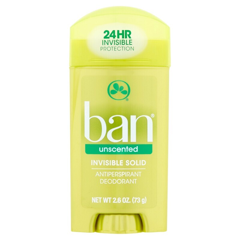 Ban Unscented Invisible Solid