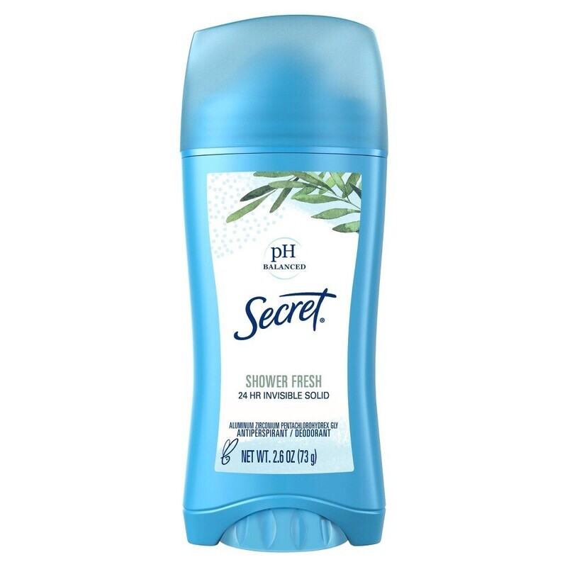Secret Shower Fresh 24 hr Invisible Solid Secret Shower Fresh 24 hr Invisible Solid