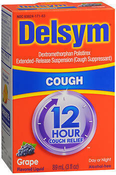 Delsym 12 Hour Cough Relief Grape 3OZ