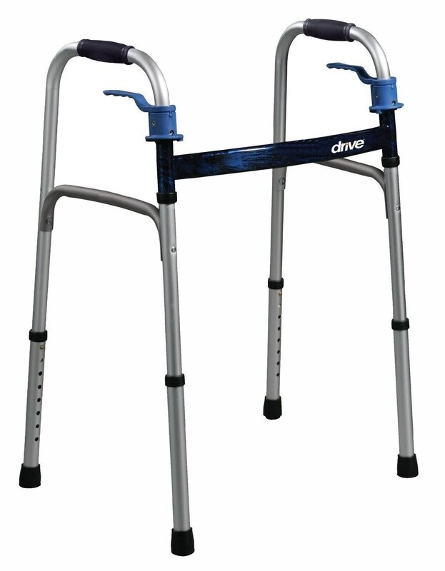 Drive Medical Deluxe, Trigger Release Folding Walker
