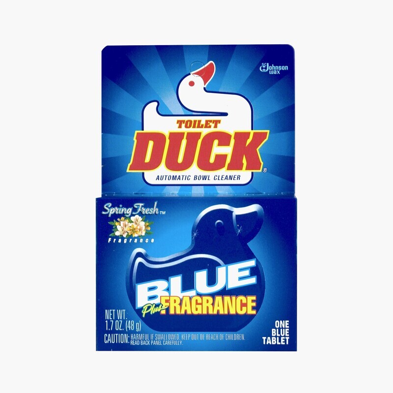 Toilet Duck Blue Plus Fragrance Automatic Bowl Cleaner Tablet - Spring Fresh Fragrance 1ct