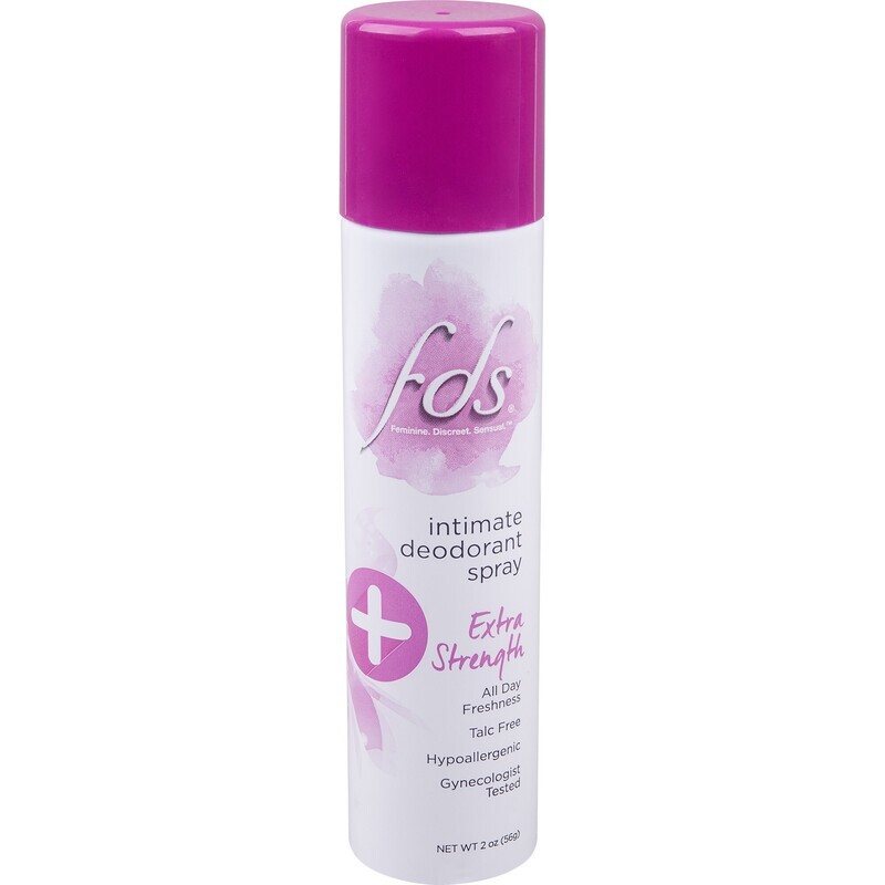 Fds Intimate + Body Dry Deodorant Spray Extra Strength 2 oz