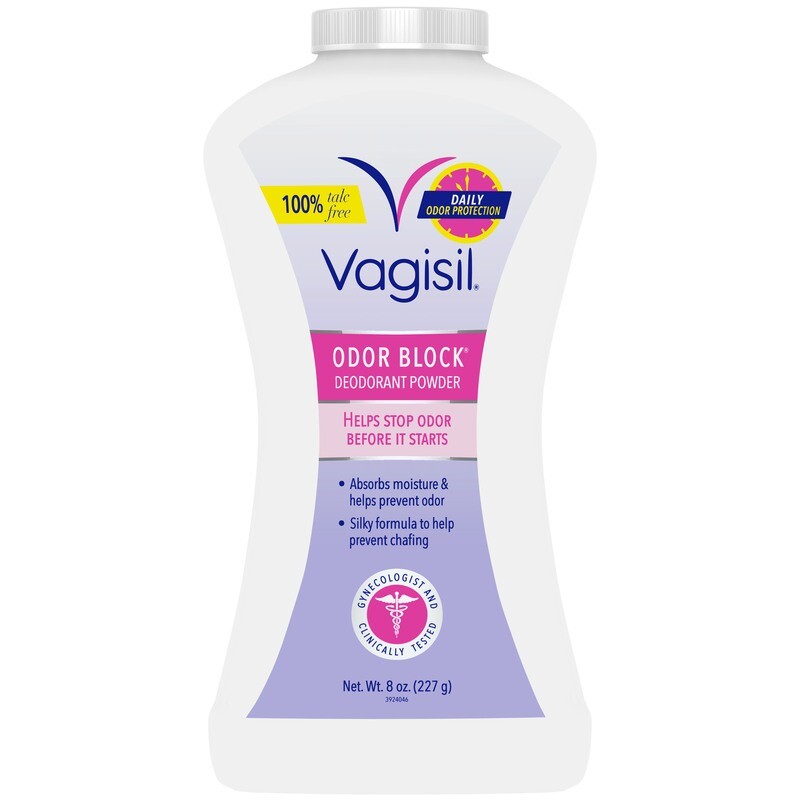 Vagisil Odor Block Deodorant Powder 8 oz