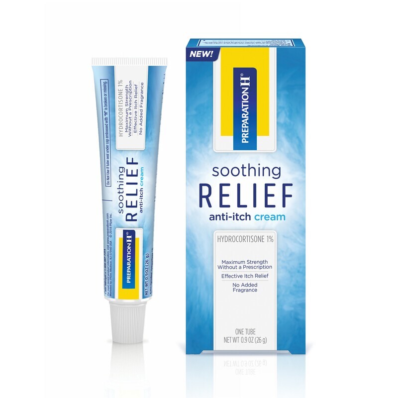 Preparation H Soothing Relief Anti-Itch Cream 0.9 oz