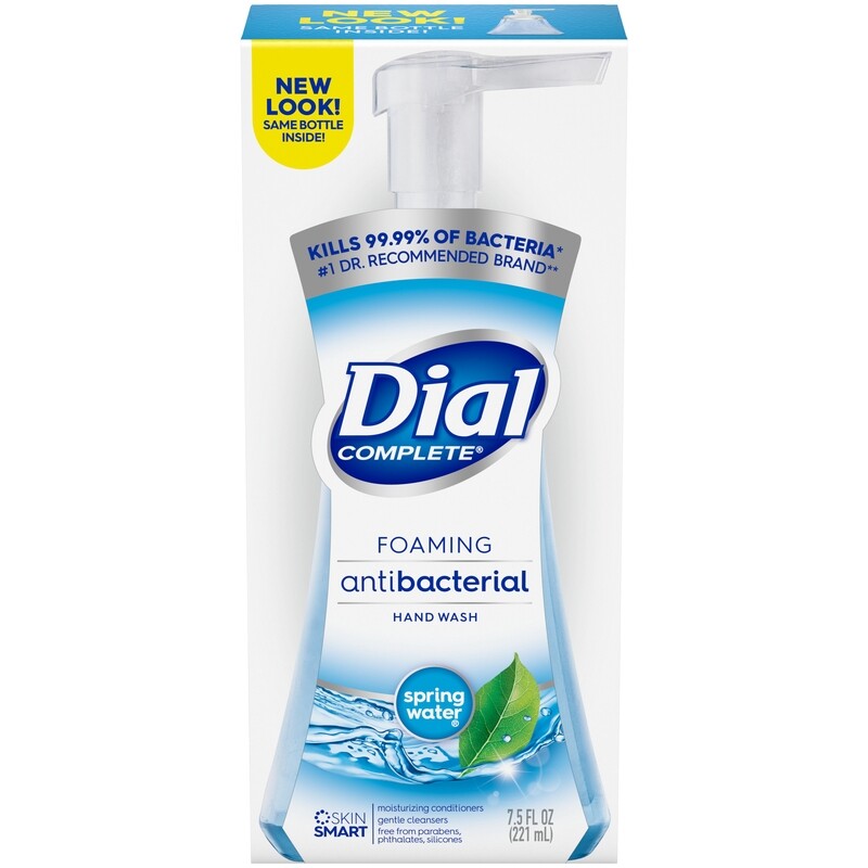 Dial Complete Antibacterial Foaming Hand Wash - Spring Water 7.5oz