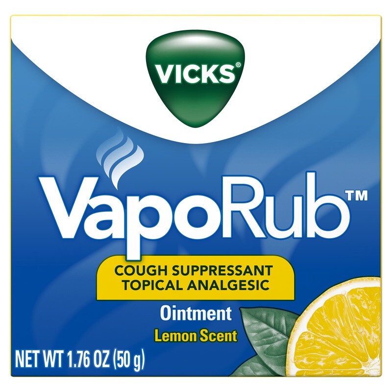 Vicks VapoRub Ointment Lemon Scent 50 g
