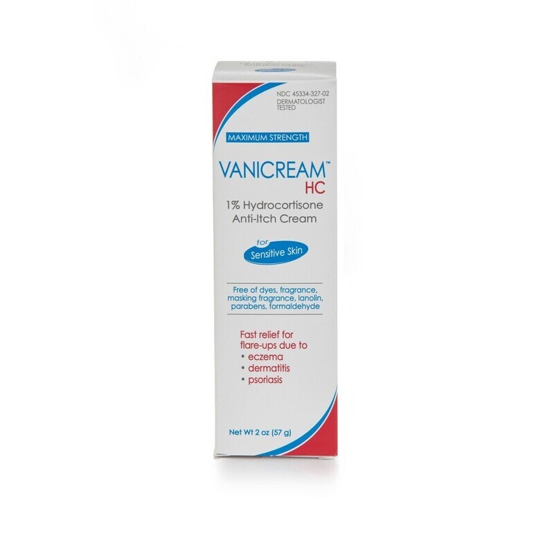 Vanicream HC 1% Hydrocortisone Anti-Itch Cream for Sensitive Skin 2 oz