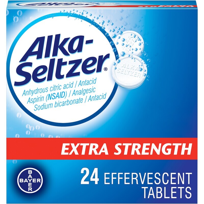Alka-Seltzer Heartburn Relief Extra Strength Effervescent Tablets 24 ct