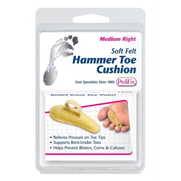 PediFix Visco-Gel Hammer Toe Cushion Medium Right