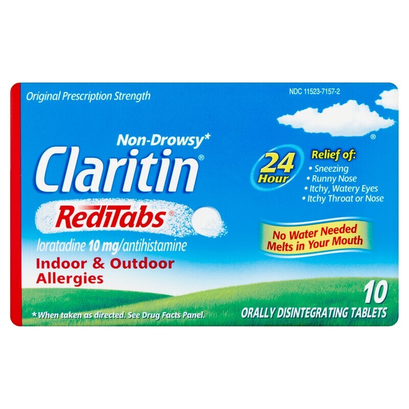 Claritin Non-Drowsy RediTabs Orally Disintegrating Tablets 10 ct