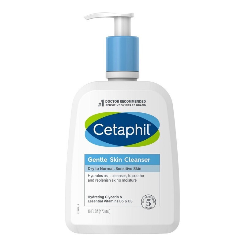 Cetaphil Gentle Skin Cleanser for Dry to Normal, Sensitive Skin 16 fl oz