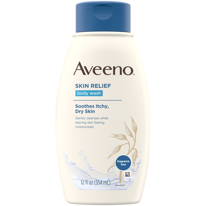 Aveeno Skin Relief Body Wash - Fragrance Free 12oz