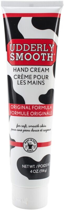 Udderly Smooth Hand Cream Original Formula for Rough Dry Skin 4 oz