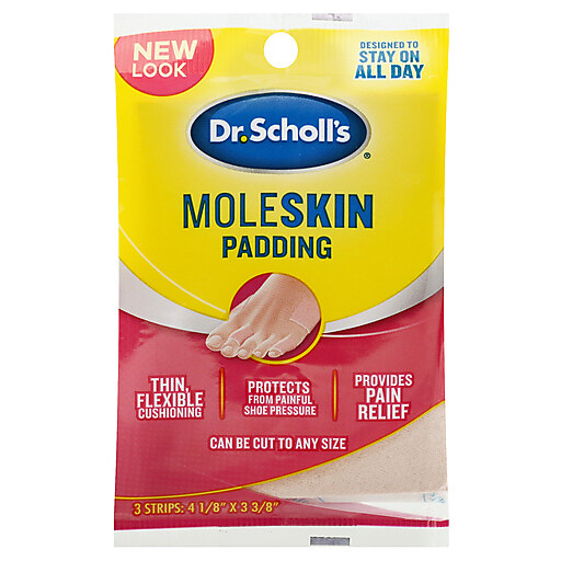 Dr. Scholl’s Mole Skin Padding Strips 3 ct