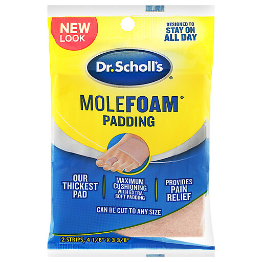 Dr. Scholl’s Mole Foam Padding Strips 2 ct