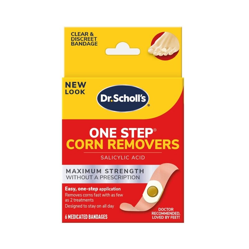 Dr. Scholl’s Maximum Strength One Step Corn Removers Medicated Bandages 6 ct