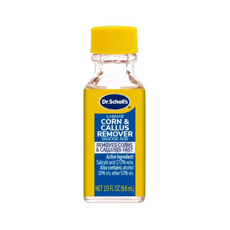 Dr. Scholl’s Liquid Corn and Callus Remover with 3 Cushions