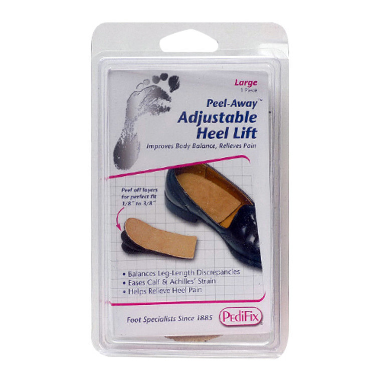 PediFix Peel Away Adjustable Heel Lift Large