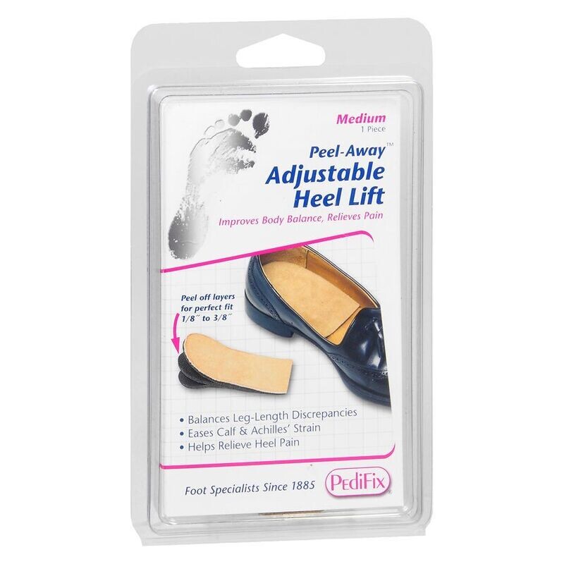PediFix Peel Away Adjustable Heel Lift Medium