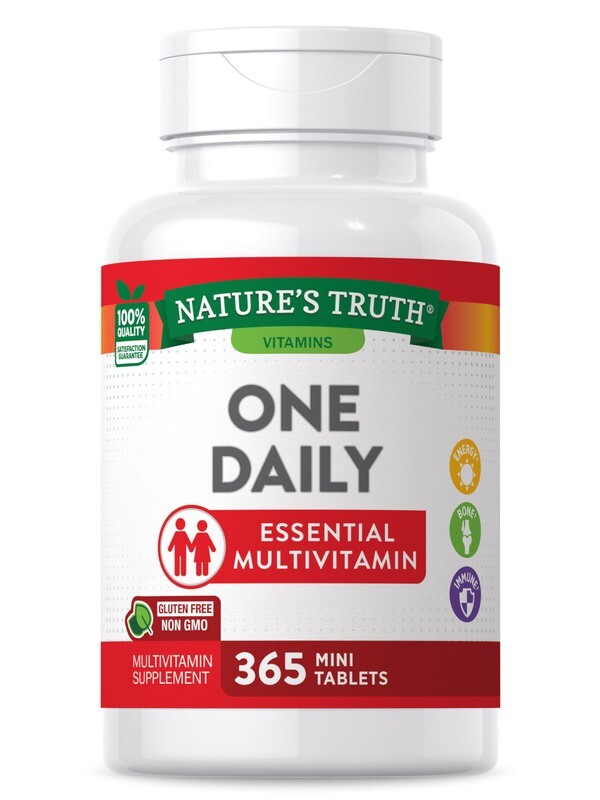 Nature's Truth One Daily Essential Multivitamin Mini Tablets 365ct Nature's Truth One Daily Essential Multivitamin Mini Tablets 365ct