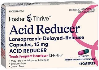 Foster & Thrive Lansoprazole 24HR Capsules 42ct