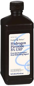 Foster & Thrive Hydrogen Peroxide 3% USP 8 fl oz