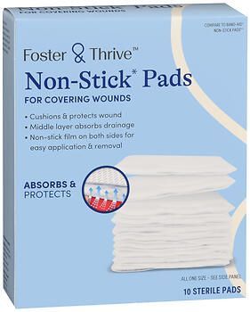 Foster & Thrive Non-Stick Pads