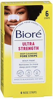 Biore Ultra Strength Deep Cleansing Pore Strips Witch Hazel