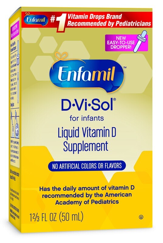 Enfamil Vitamin D Drops 0-12 Months 50mL Enfamil Vitamin D Drops 0-12 Months 50mL