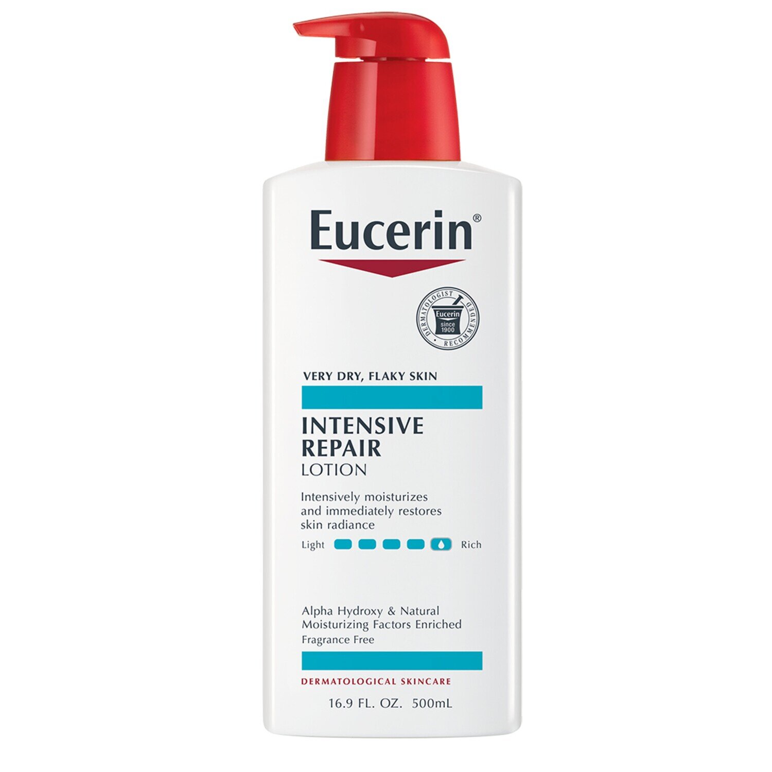 Eucerin for Very Dry, Flaky Skin Intensive Repair Lotion Fragrance Free 16.9 fl oz Eucerin for Very Dry, Flaky Skin Intensive Repair Lotion Fragrance Free 16.9 fl oz