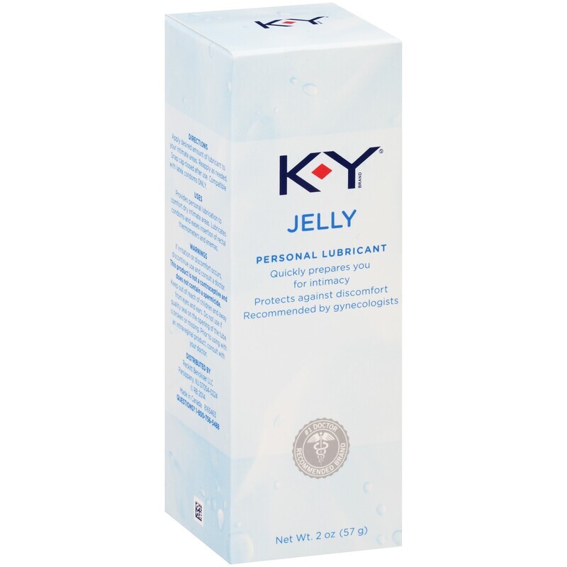 KY Jelly Classic Water-Based Personal Lubricant for Wetter Sex 2 oz KY Jelly Classic Water-Based Personal Lubricant for Wetter Sex 2 oz
