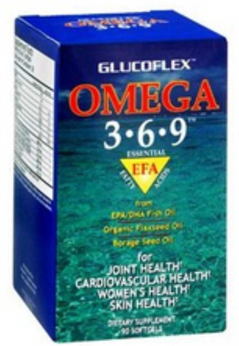 Glucoflex Omega 3•6•9 For Joint Health Softgels 90ct Glucoflex Omega 3•6•9 For Joint Health Softgels 90ct
