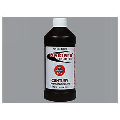 Dakin’s Solution Half Strength 473 ml Dakin’s Solution Half Strength 473 ml