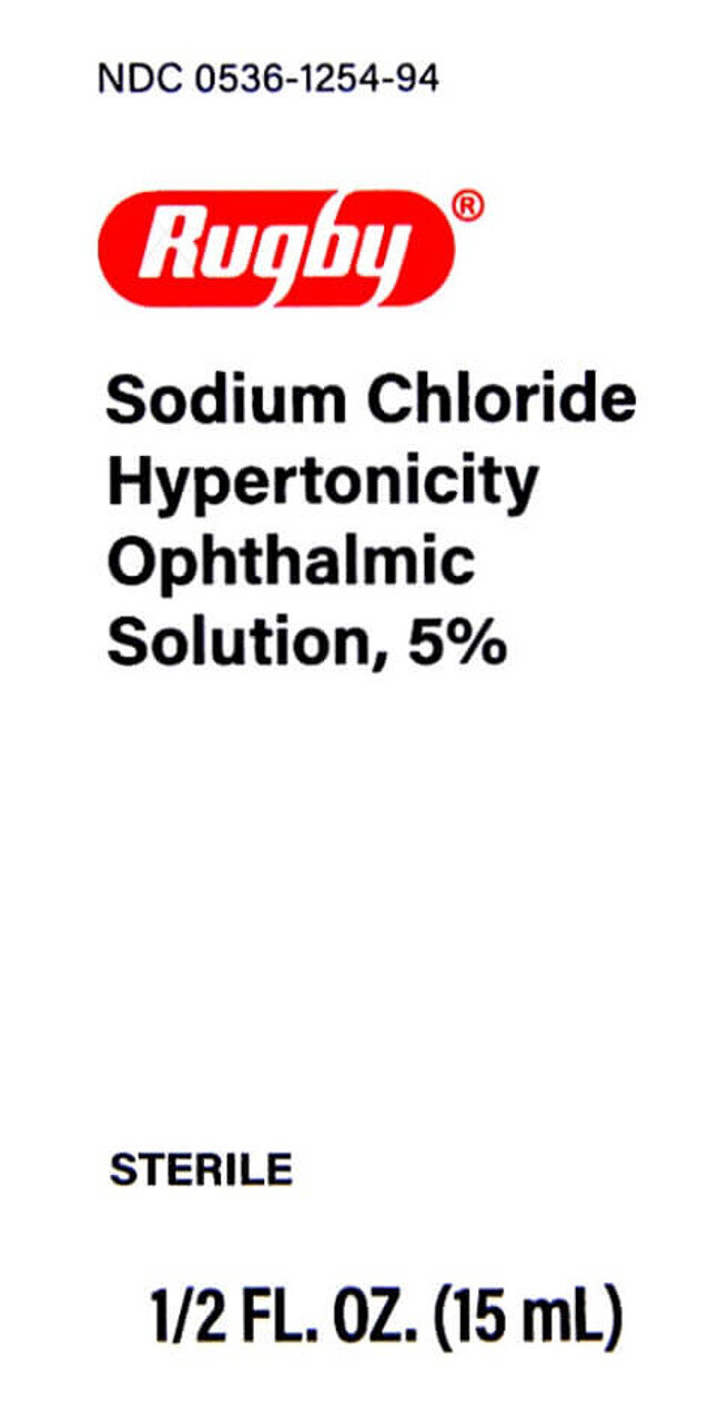 Rugby Sodium Chloride Hypertonicity Ophthalmic Solution, 5%