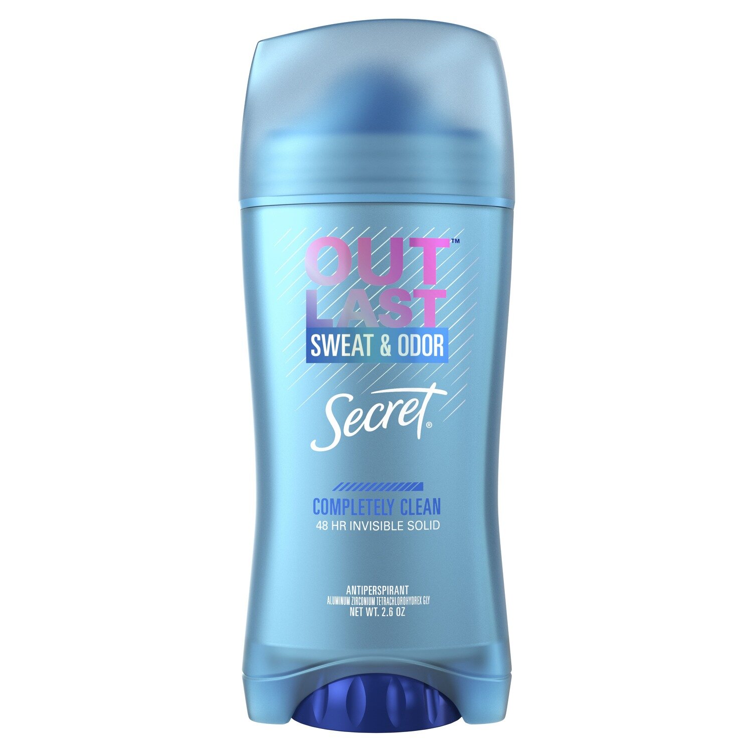 Secret Outlast Completely Clean 48 hr Invisible Solid Secret Outlast Completely Clean 48 hr Invisible Solid