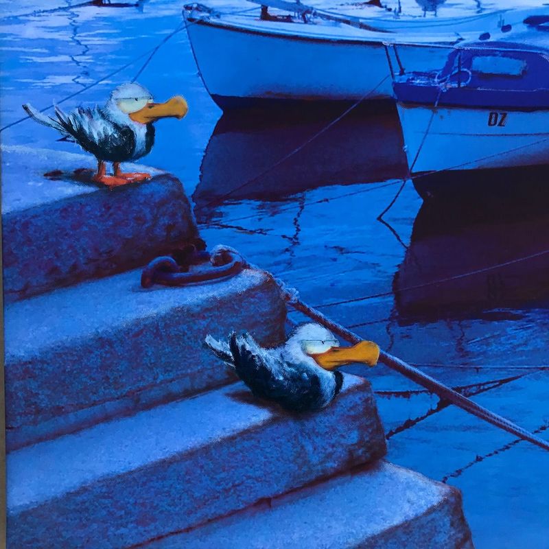 "un soir sur le quai "