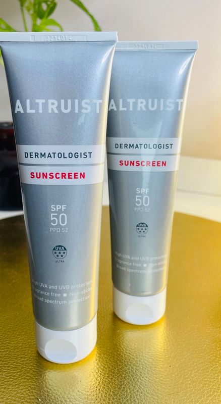Altruist Dermatologist Sunscreen SPF50