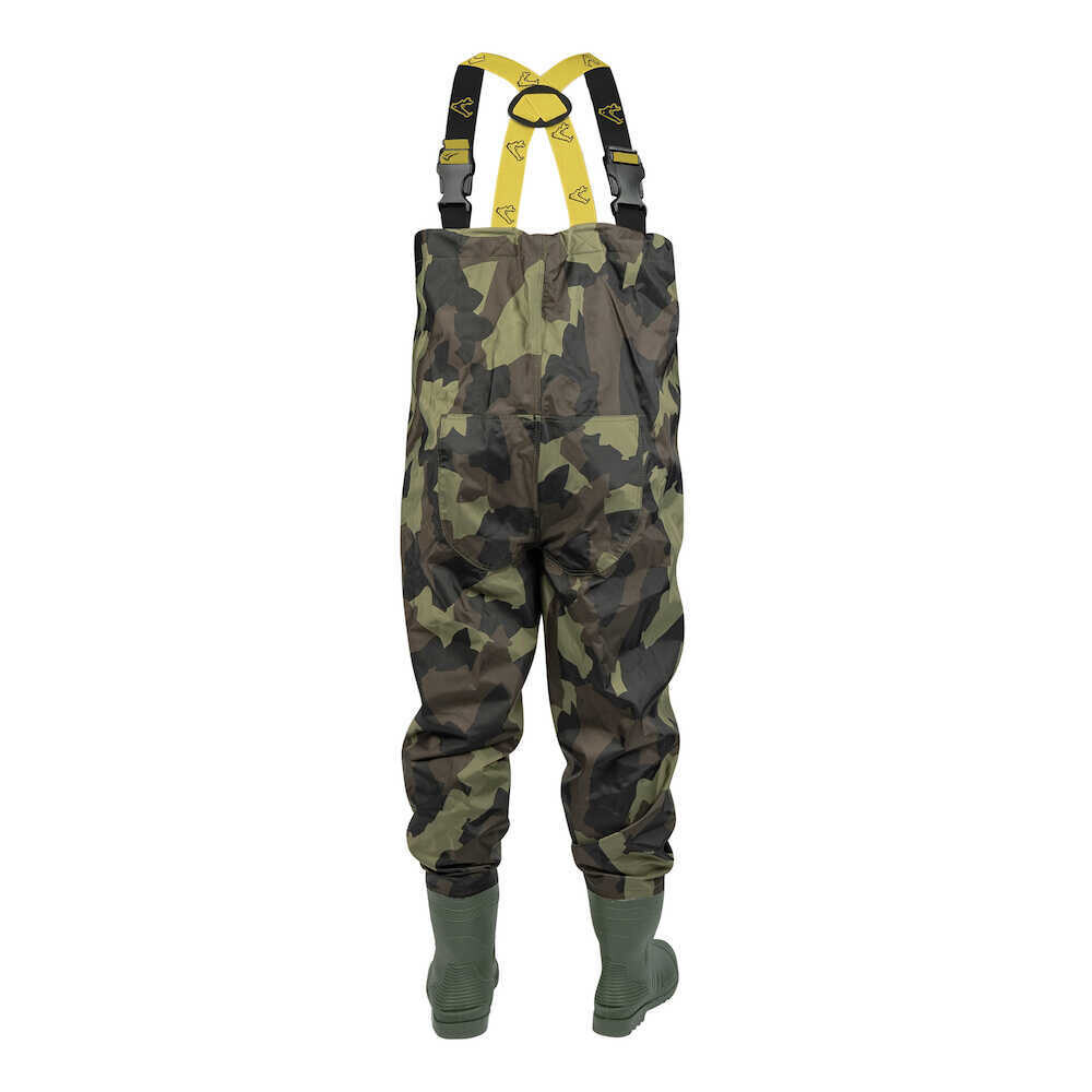 AVID 420D CAMO CHEST WADERS
