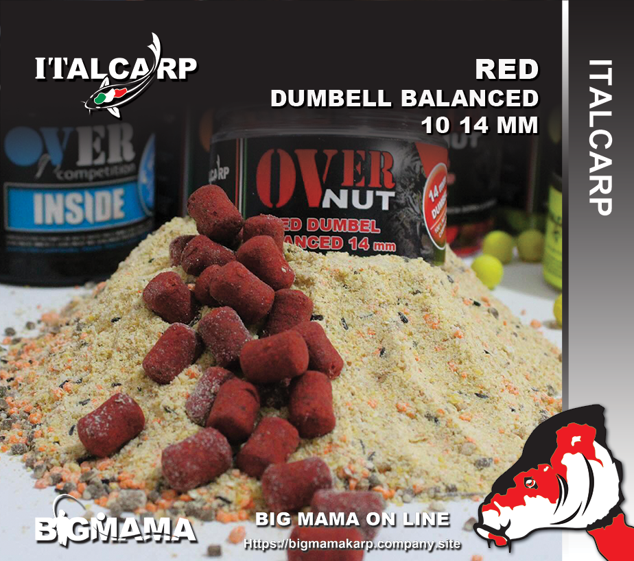 RED DUMBEL BALANCED