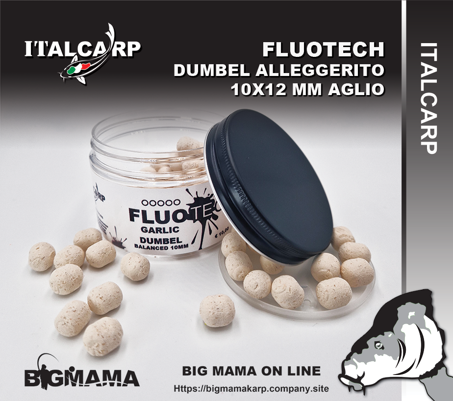 FLUOTECH DUMBEL ALLEGGERITO AGLIO 10MM